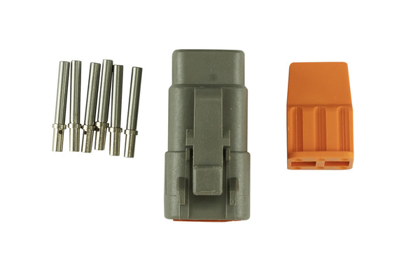 Turbosmart eGate 6 Way Sensor Plug Kit (DTM Connector)