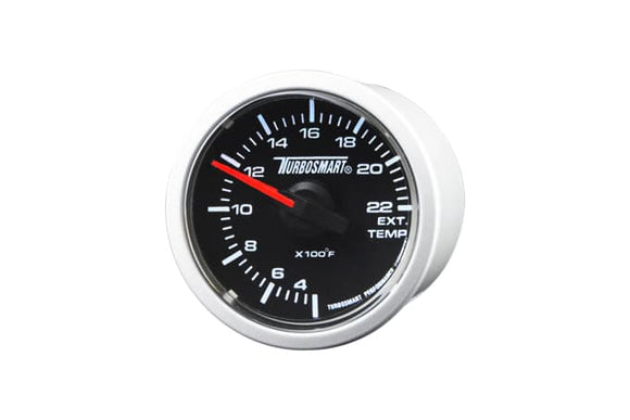 Turbosmart EGT Gauge 0-2200 F Deg 52mm - 2 1/16