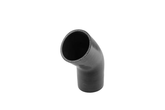 Turbosmart 45 Elbow 3.00 - Black Silicone Hose