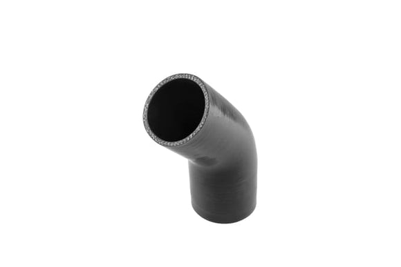 Turbosmart 45 Reducer Elbow 2.25in - 2.50in - Black