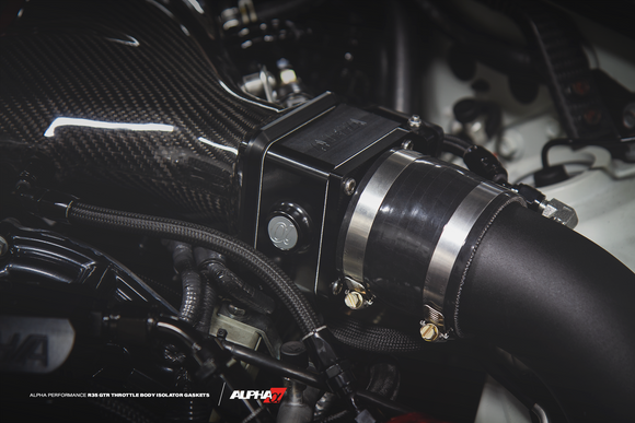 ALPHA PERFORMANCE R35 GTR THROTTLE BODY ISOLATOR KIT