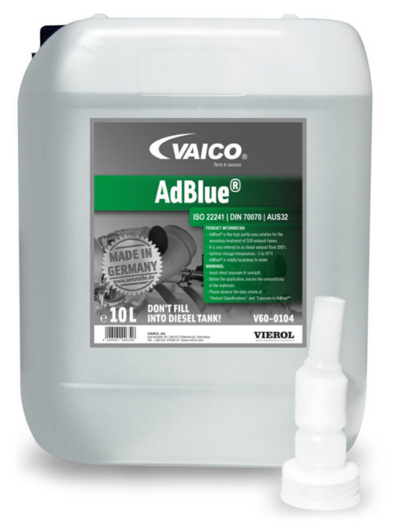 Vaico Ad Blue (DEF) Diesel Emissions Fluid - 2.6 Gallon Bottle