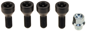 BMW Wheel Lock Set with Key - Genuine BMW 36136786419