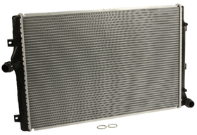 Radiator - VW/Audi / MK5 / MK6 / Jetta / Golf / B6 Passat / MK3 TT / 8P A3 / & More | 1K0121251AB-MET