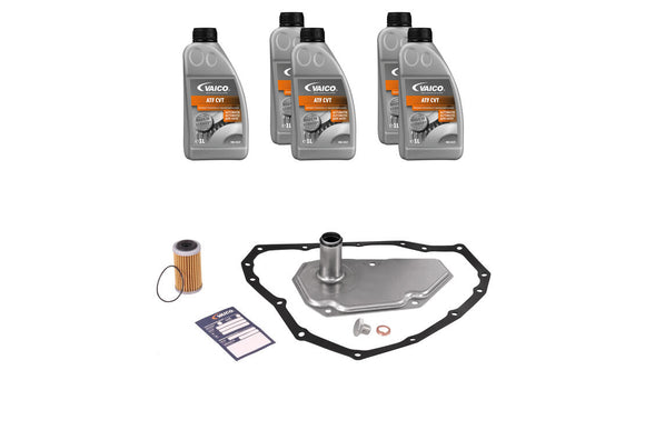 VAICO NISSAN Parts Kit, automatic transmission oil change 5L 31728-3JX0B kit5