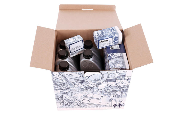 VAICO NISSAN Parts Kit, automatic transmission oil change 5L 31728-3JX0B kit5