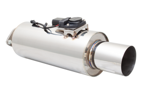 Xforce 3 Inch Cannon Style Varex Valved Universal Muffler