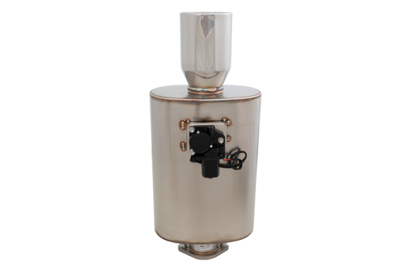 Xforce Varex Universal Oval 6X10". 16" Body Length.3" Flanged Inlet. 4" Single-"