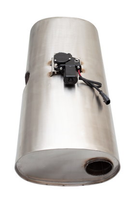 Xforce EAST-WEST Universal Varex Muffler 5x8"x24" body size with 3" - 0