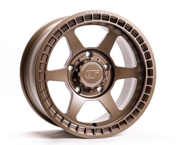 VR Forged D07 Wheel Package Toyota Tundra | Land Cruiser 17x9 Satin Bronze