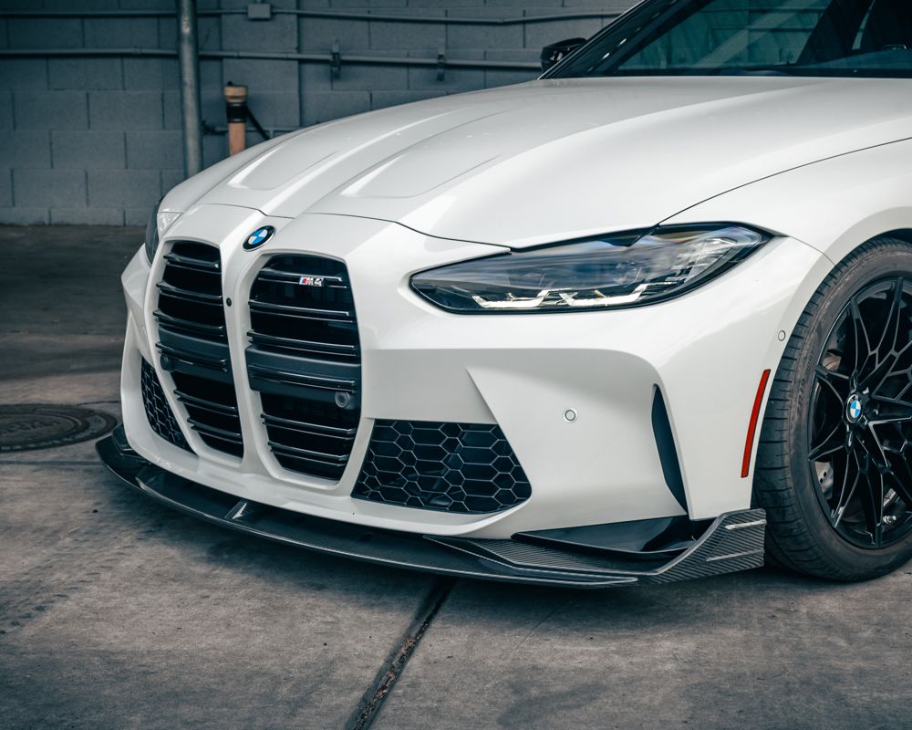VR Aero Carbon Fiber Front Lip Spoiler BMW M3 G80 BMW M4 G82