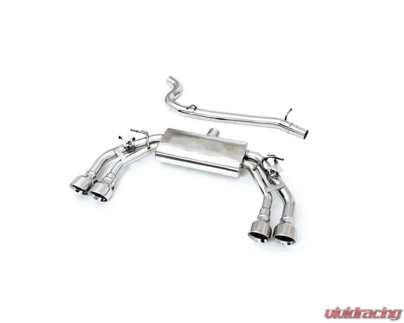 ARMYTRIX Stainless Steel Valvetronic Exhaust System Volkswagen T-Roc R 2.0 L TSI 2020+ - Chrome Silver