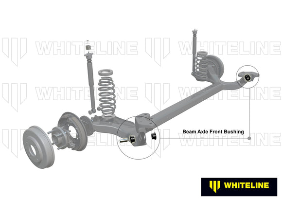 Whiteline 04-11 Chevrolet Aveo Rear Beam Axle Front Bushing Kit