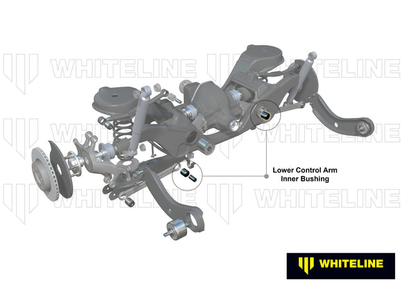 Whiteline Plus 7/03-11 Mazda RX8 Rear Control Arm Lower Inner Bushing Kit