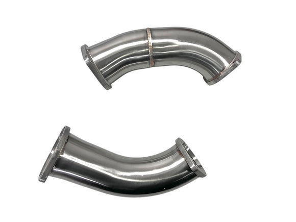 MAD BMW 2024+ X5M X6M F95 LCI F96 LCI Competition S68 Secondary Downpipes Catless