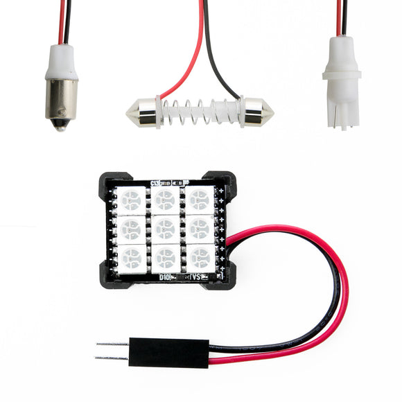 XK Glow RGB Festoon LED Panel XKchrome Bluetooth App Controlled Dome Bulb