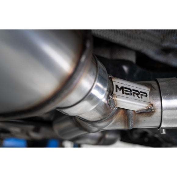 MBRP 15-18 Audi S3 304SS 3in Quad Split Rear Exit C/B System