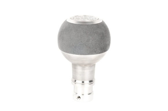 BFI GS2 Heavy Weight Shift Knob - Gray Alcantara (BMW Fitment)
