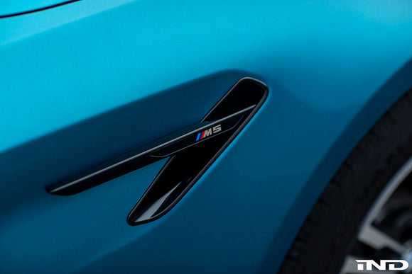 BMW F90 M5 Pre-LCI OEM Shadowline Front and Side Grille Set