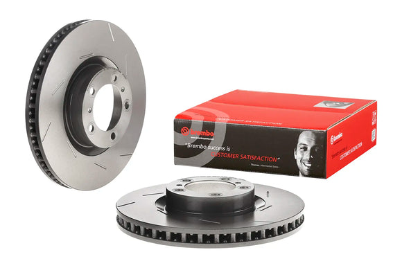 Brembo 10-16 Porsche Panamera Front Right Premium UV Coated OE Equivalent Rotor 97035140401