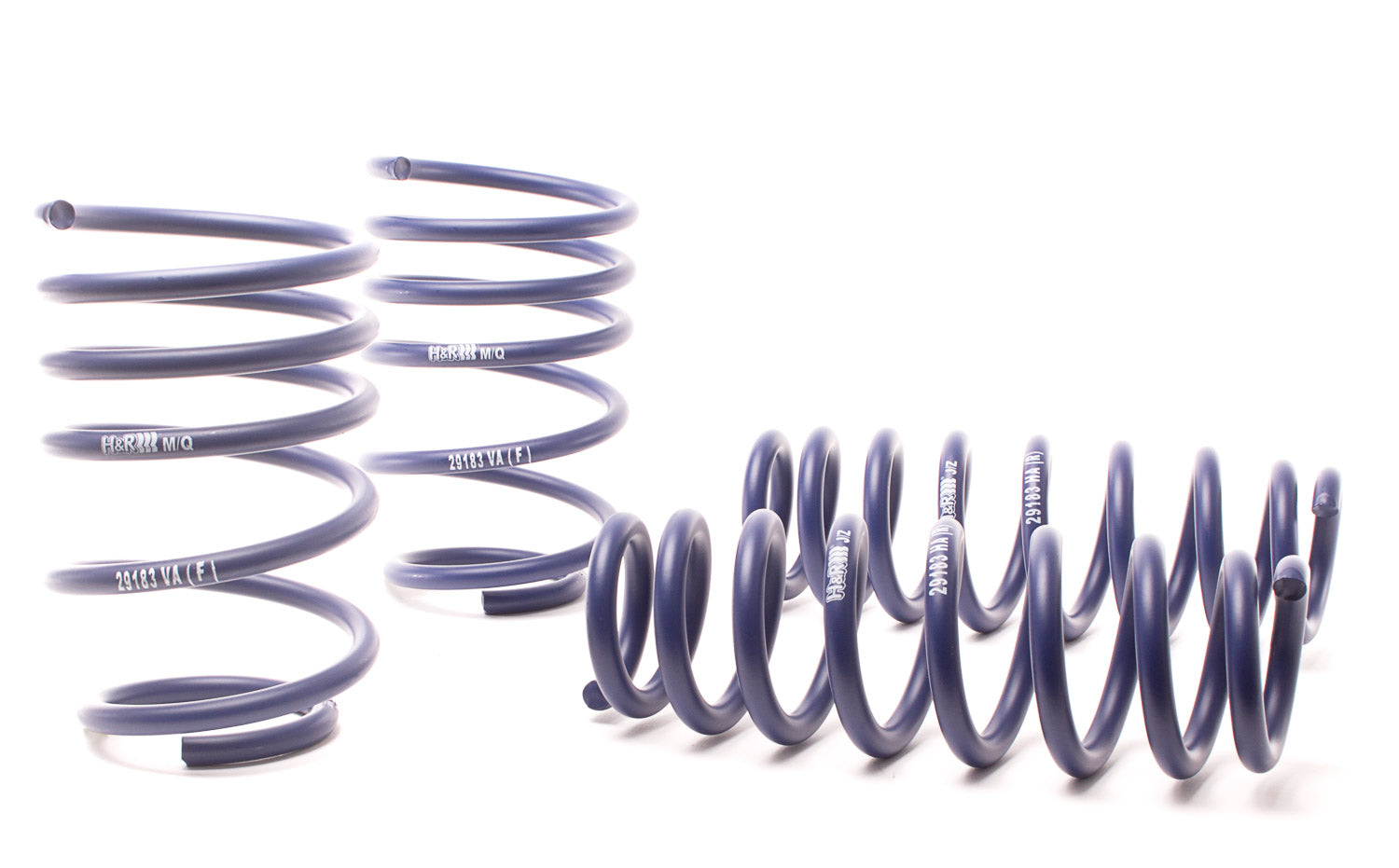 Pair Of Rear Coil Springs For BMW E90 E91 E92 325i 330i 335d 335i (2004-2013) - Direct Replacement