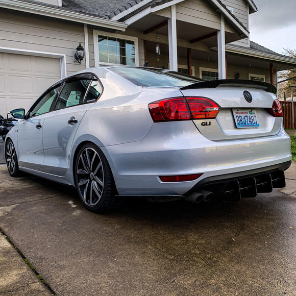 Ventus Autoworks Rear Diffuser W/ Rear Spats | Volkswagen GLI 11-14