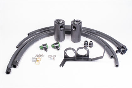 RADIUM ENGINEERING DUAL CATCH CAN KIT: 2015+ SUBARU WRX