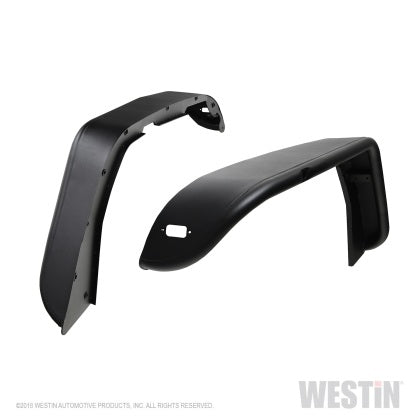 WESTIN AUTOMOTIVE TUBE FENDERS: 2018+ JEEP WRANGLER/GLADIATOR