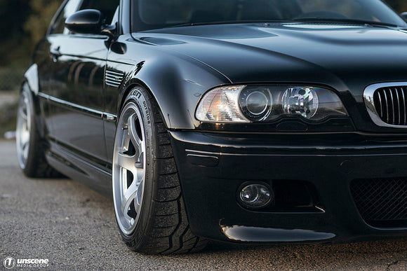 IND E46 M3 Painted Front Reflector Set