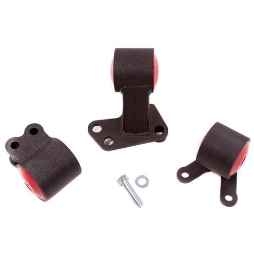 Innovative 94-01 Integra B-Series Black Steel Mounts 75A Bushings (Auto to Manual Hydro)
