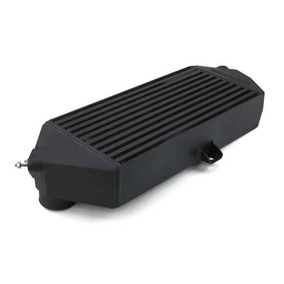 Grimmspeed Top Mount Intercooler Kit Inc. Splitter Thermal Dispersant Black For 08-14 WRX