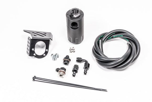 RADIUM ENGINEERING DUAL CATCH CAN KIT: 2016–2021 TOYOTA TACOMA