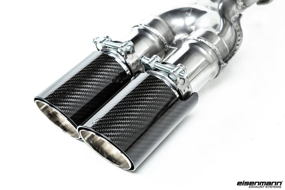 Eisenmann F8X M3 / M4 Performance Exhaust + Carbon Tip Set - Race