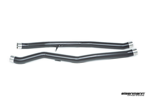 Eisenmann F90 M5 Black Series Center Pipe Set - Non-Resonated