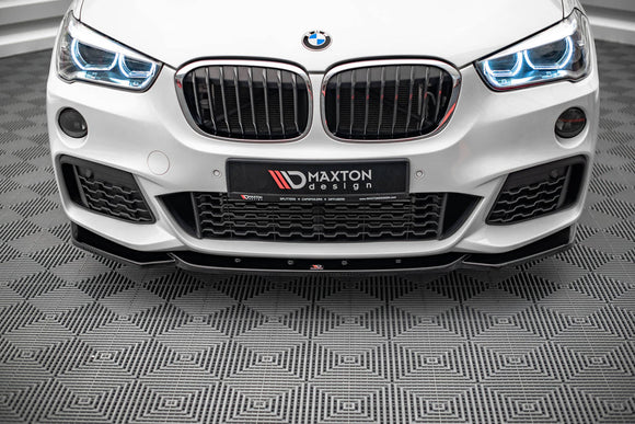 Maxton Design Front Splitter V.1 - BMW / F48 / X1 / M-Pack