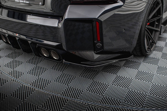 Maxton Design Rear Side Splitters V.5 - BMW M2 G87 (Set for Valance V.2) | BM-M2-G87-RSD5G