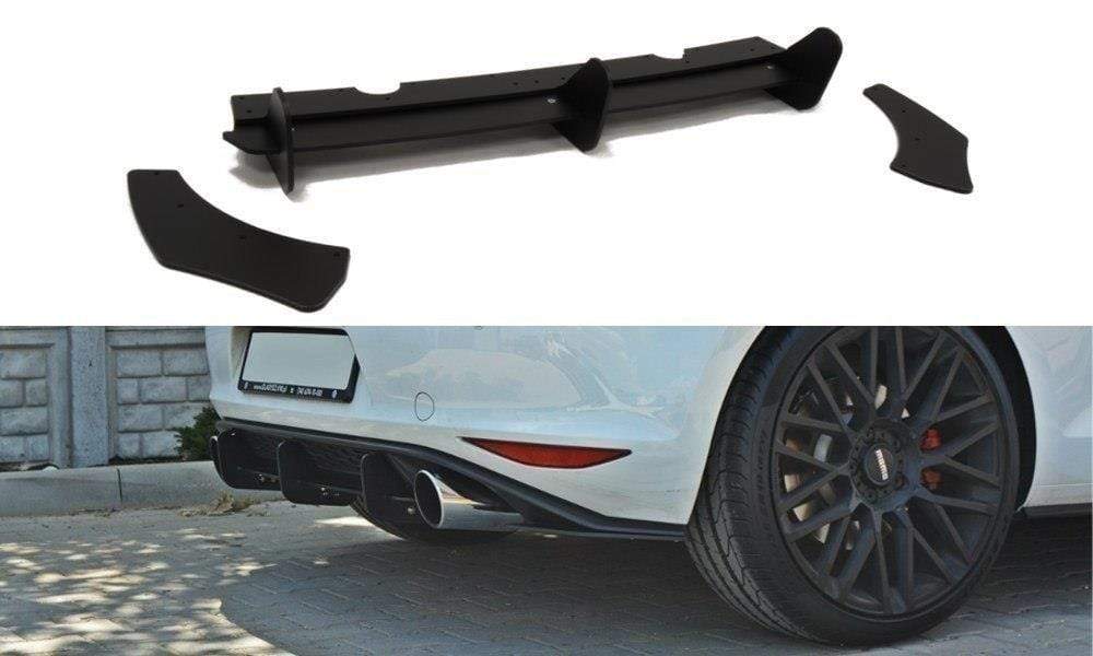 Maxton Design Rear Diffuser And Rear Side Splitters Volkswagen Mk7 G Park Auto Motorsports