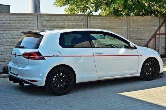 Maxton Design Rear Diffuser And Rear Side Splitters | Volkswagen Mk7 GTI