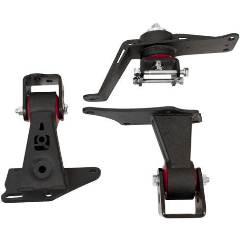 Innovative 00-09 Honda S2000 K-Series Black Steel Mounts 85A Bushings