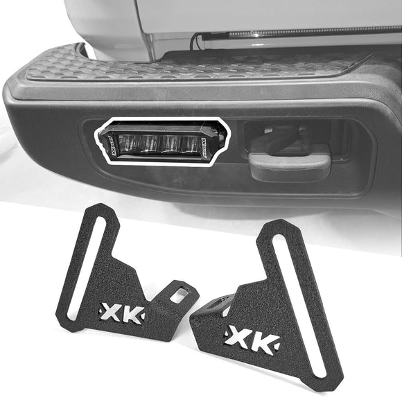 XK Glow Jeep JT Rear Bumper Bar Bracket Kit 6In