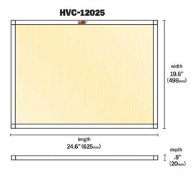 K&N HVAC Filter - 20 x 25 x 1 - 0