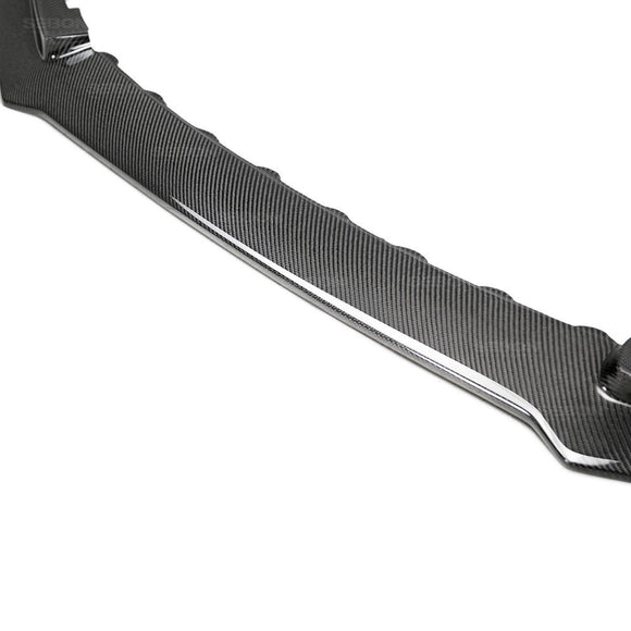 TA-style carbon fiber front lip for 2017-2021 Honda Civic Type R