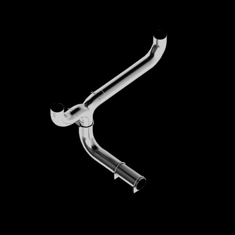 MBRP Universal Full size Pickup T pipe AL