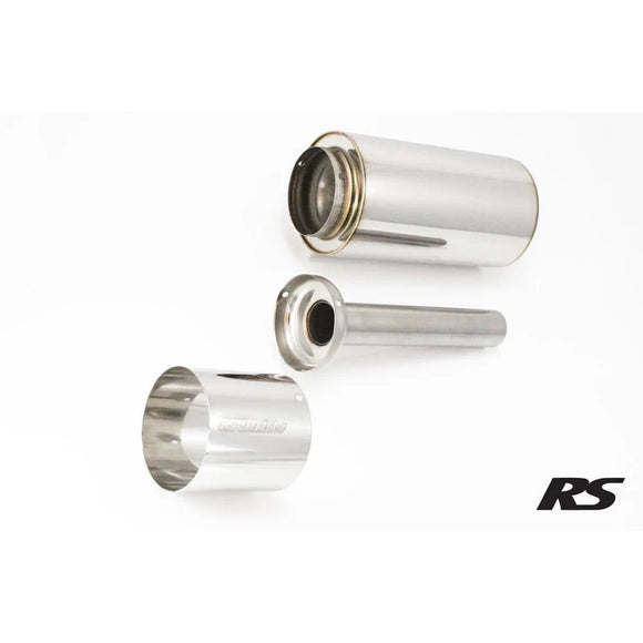 GReddy Universal 43mm Stainless Steel RS Tip w/ 115mm Tip Silencer