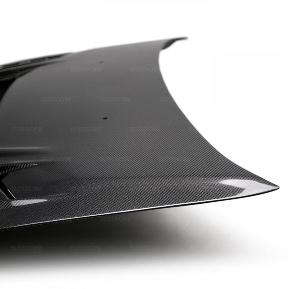 Seibon 03-07 Mitsubishi Evo 8 & 9 CW Carbon Fiber Hood