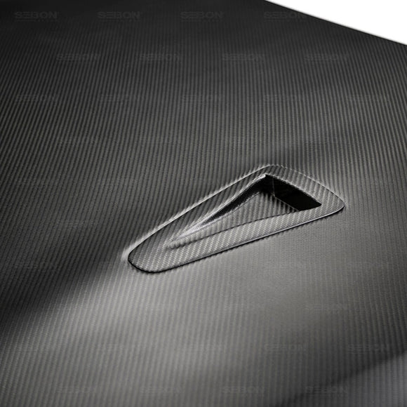 Seibon OEM-Style Dry Carbon Fiber Hood For 2009-2016 Nissan R35 GT-R