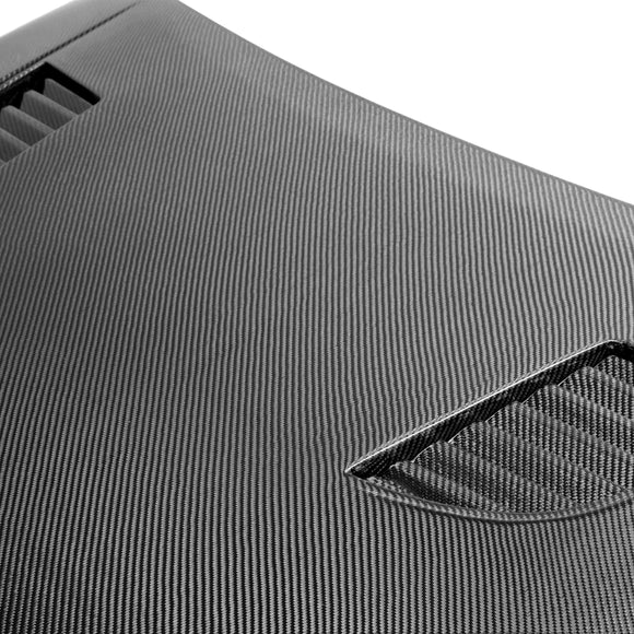 TV-Style Carbon Fiber Hood For 2014-2020 Lexus IS 250/350