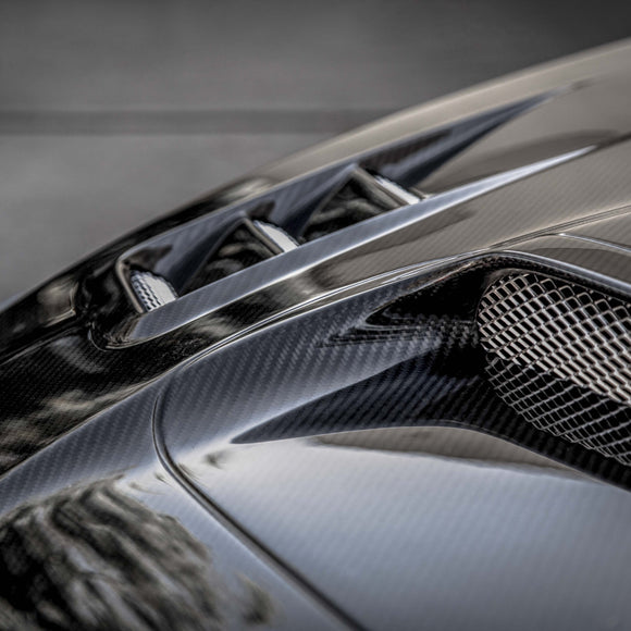 CW-Style Carbon Fiber Hood For 2015-2021 Subaru WRX/STi