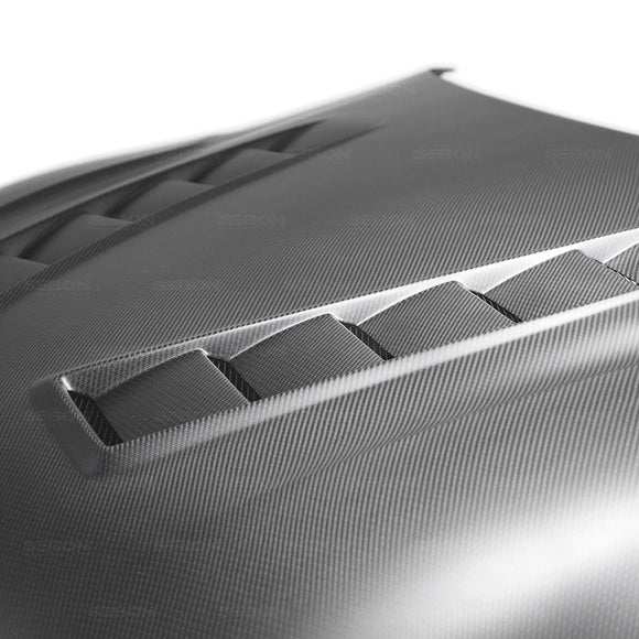 TS-STYLE DRY CARBON HOOD FOR 2020-2021 TOYOTA GR SUPRA