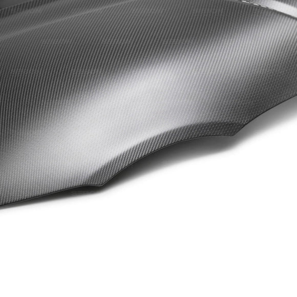 TS-STYLE DRY CARBON HOOD FOR 2020-2021 TOYOTA GR SUPRA